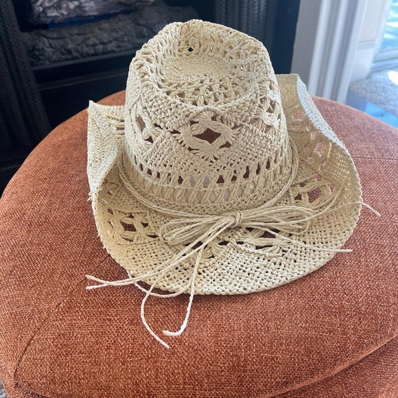 Stylish Straw Cowboy Hat - Picture 4 of 5
